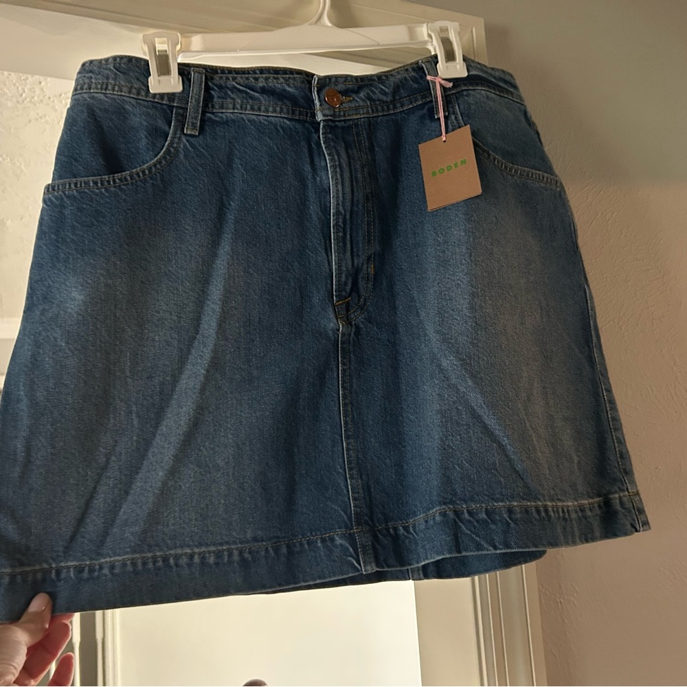 Women's Denim Skirt - Blue NWT